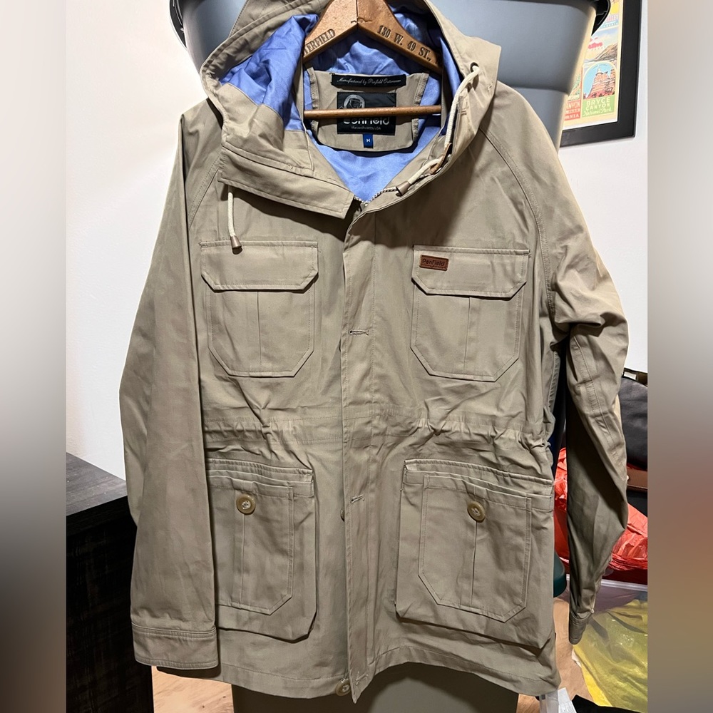 Penfield Rain coat - medium - cream